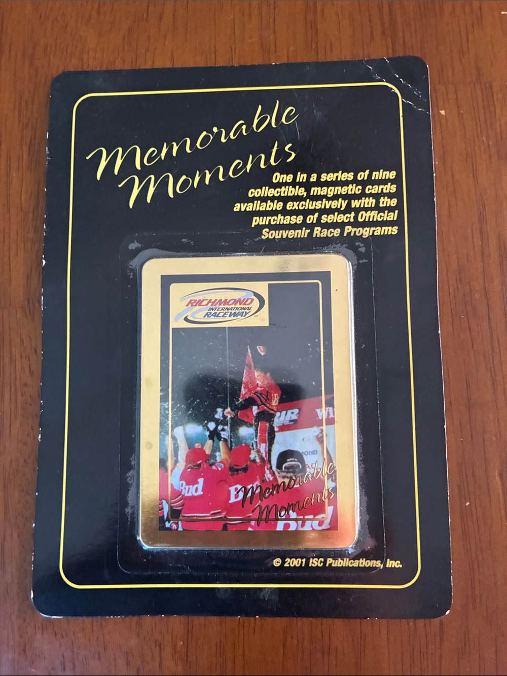 2001 ISC Publications Richmond Memorable Moments Dale Earnhardt Jr. - Picture 1 of 4